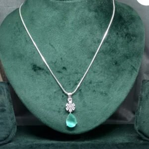 Green Zircon Pendant