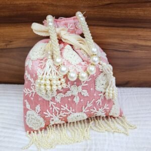 Pink Potli Bag