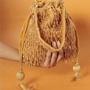 Golden Potli Bag