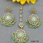PolkiEarringandTikkaMehndi